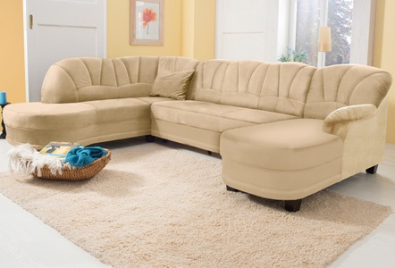 HOME AFFAIRE, Home affaire Wohnlandschaft »Camelita«, wahlweise mit Bettfunktion, 