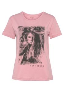 PEPE JEANS, Pepe Jeans Rundhalsshirt »LIANA«, mit grossem Fotoprint, 