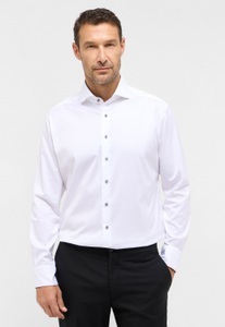 ETERNA Mode GmbH, MODERN FIT Soft Luxury Shirt in weiß unifarben, 