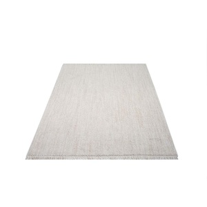 Carpet City Teppich »LINDO 8843«, rechteckig, Kurzflor, Hochtief-Muster/ 3D-Effekt, Fransen, Boho-Stil, Wohnzimmer