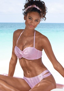 S.Oliver, s.Oliver Bügel-Bandeau-Bikini, in getwisteter Optik, s.Oliver Bügel-Bandeau-Bikini, in getwisteter Optik
