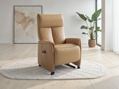 Sit & More, sit&more TV-Sessel "Cremona Comfort" wahlweise manuell oder elektrischer Funktion mit Akku
