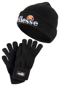 Ellesse, Ellesse Herren Geschenk Set, Cashmere Velly & Bubb Gift Pack ONE Size, Ellesse Velly & Bubb Set Mütze und Handschuhe
