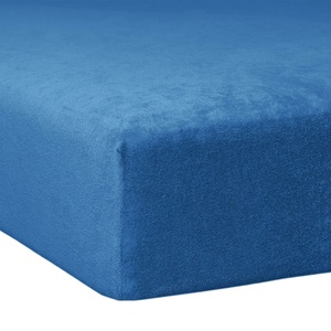 TRAUMSCHLAF, TRAUMSCHLAF Spannbettlaken »Flausch Frottee«, (1 St.), flauschig weich, elastisch und anschmiegsam, 