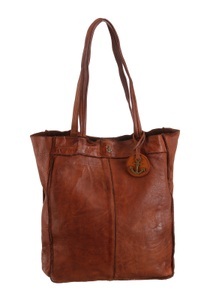 Harbour 2nd, HARBOUR 2nd Shopper »B3-6595 al-Elbe 1«, HARBOUR 2nd Shopper »Elbe 1«, aus Leder mit typischen Marken-Anker-Label und Schmuckanhänger