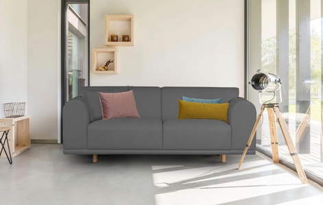 ANDAS, andas 3-Sitzer »Maroon«, in skandinavischem Design, mit losen Kissen, andas 3-Sitzer »Maroon«, in skandinavischem Design, mit losen Kissen