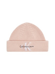 CALVIN KLEIN JEANS, Calvin Klein Jeans Beanie »MONOLOGO EMBRO BEANIE«, Calvin Klein Jeans Beanie »MONOLOGO EMBRO BEANIE«