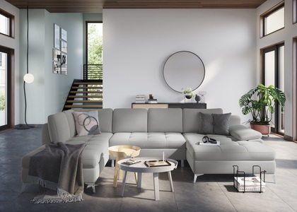 sit&more Wohnlandschaft, mit Recamiere, wahlweise mit Bettfunktion und Bettkasten