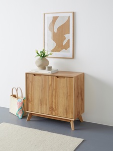 andas Sideboard »Pandrup«, mit 2 Türen und 2 verstellbare Einlegeböden, B:80 cm, H:75 cm