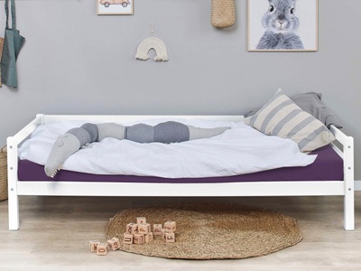 Hoppekids, Hoppekids Einzelbett »BASIC«, Hoppekids Kinderbett »ECO Dream«, Kinderbett 90x200 Massiv mit Matratze