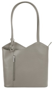 CLUTY, Cluty Cityrucksack, echt Leder, Made in Italy, Cluty Cityrucksack, echt Leder, Made in Italy