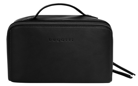 Bugatti, bugatti Kulturbeutel »ALMATA«, Bugatti - Almata Make up Tasche Schwarz, für Damen, One Size