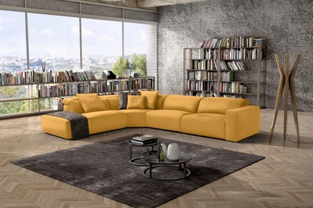 Egoitaliano, Egoitaliano Ecksofa »Beverly«, wahlweise mit elektrischer Relaxfunktion, inklusive Kopfteilverstellung, Egoitaliano Ecksofa »Beverly, extravangantes Designsofa mit erstklassigem Sitzkomfort«, wahlweise mit elektrischer Relaxfunktion, Kopfteilverstellung