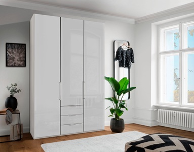 Wiemann, WIEMANN Drehtürenschrank »Monaco«, mit Glasfront sowie hochwertigen Beschlägen inkl. Dämpfung, WIEMANN Drehtürenschrank »Monaco«, mit Glasfront sowie hochwertigen Beschlägen inkl. Dämpfung