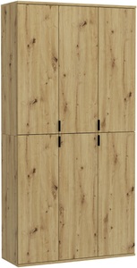 INOSIGN, INOSIGN Garderoben-Set »Trondheim«, (Set, 2 St.), Diele, Flur, Schranksystem, Garderobenmöbel, Set, Kombination, INOSIGN Garderoben-Set »Trondheim, 91 cm, best. aus 2 Schränken, 6 Türen, 15 Fächer«, (Set, 2 St.), inkl. ausziehbarer Kleiderstange, Garderobenschrank, Kleiderschrank