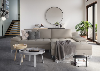 sit&more Ecksofa, mit Mega-Recamiere, wahlweise mit Bettfunktion und Bettkasten