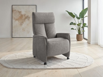 Sit & More, sit&more TV-Sessel "Cremona Comfort" wahlweise manuell oder elektrischer Funktion mit Akku