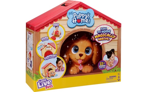 Moose, moose Funktionsplüsch Little Live Pets Puppy Home Surprise, Moose Plüschfigur »Little Live Pets Puppy Home Surprise«