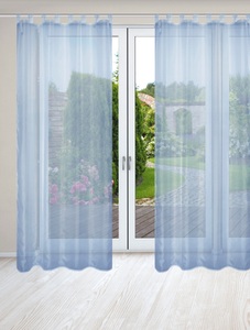 HOME WOHNIDEEN, HOME WOHNIDEEN Vorhang »NESSI 2er Pack«, (2 St.), Uni, Voile, transparent, Schlaufen inkl. Zugband, 2er Pack, HOME WOHNIDEEN Vorhang »NESSI 2er Pack«, (2 St.), Uni, Voile, transparent, Schlaufen inkl. Zugband, 2er Pack