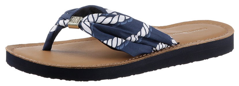 Tommy Hilfiger, Tommy Hilfiger Damen Flip Flop Blau, Tommy Hilfiger Damen Flip Flop Blau