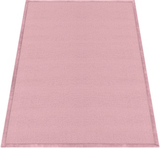 Paco Home Teppich »Tatami 475«, rechteckig, Kurzflor, Uni-Farben, mit Memory Foam, waschbar