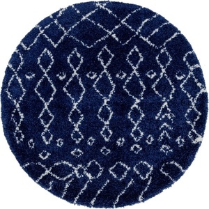 Myflair Möbel & Accessoires Teppich »Temara Shag«, rund, 51 mm Höhe