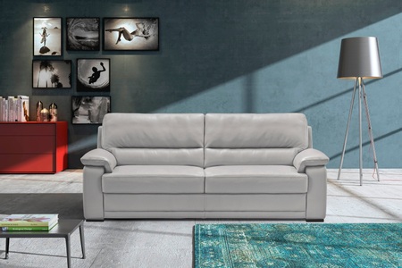Egoitaliano, Egoitaliano 2,5-Sitzer »Doris«, Egoitaliano 2,5-Sitzer »Doris, modernes Designersofa, Ledersofa mit erstklassiger Sitzqualität«, edle Detailverarbeitung, perfekte Polsterung, aus hochwertigem Leder