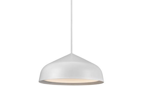 Nordlux, LED-Hängeleuchte Fura, 25 cm, weiß, Nordlux Pendelleuchte »DFTP Fura 25«