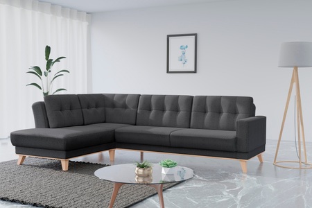 SIT&MORE, sit&more Ecksofa, wahlweise mit Kippfunktion und Bettkasten, sit&more Ecksofa »Lavida L-Form«, wahlweise mit Kippfunktion und Bettkasten