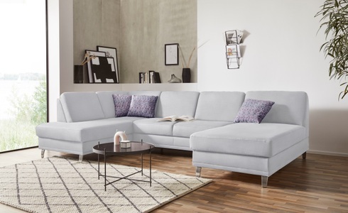 sit&more Wohnlandschaft »Clio V«, wahlweise mit Bettfunktion und Bettkasten, inklusive Federkern