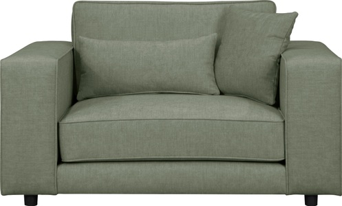 GOODproduct, GOODproduct Sessel »Grenette«, im Baumwoll-/Leinenmix oder umweltschoned aus recycelten Stoffen, Federkern, GOODproduct Sessel »Grenette«, im Baumwoll-/Leinenmix oder umweltschoned aus recycelten Stoffen