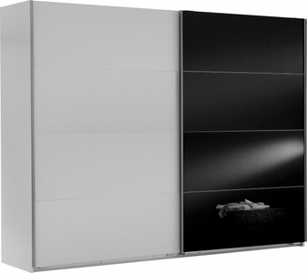 Wimex, Wimex Schwebetürenschrank »Easy«, mit Teilglas, Wimex Schwebetürenschrank »Easy«, mit Teilglas