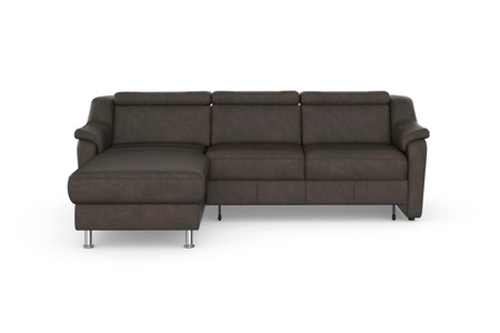 sit&more Ecksofa »Freetown«, inklusive Kopfteilverstellung und komfortablem Federkern, wahlweise mit Bettfunktion und Bettkasten