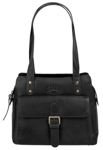 Klondike 1896, Klondike 1896 Henkeltasche, (1 tlg.), echt Leder, Klondike 1896 Henkeltasche, echt Leder