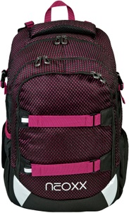 NEOXX, neoxx Schulrucksack »Active, Crazy in Mesh«, reflektierende Details, aus recycelten PET-Flaschen, neoxx Schulrucksack »Active, Crazy in Mesh«, reflektierende Details, aus recycelten PET-Flaschen