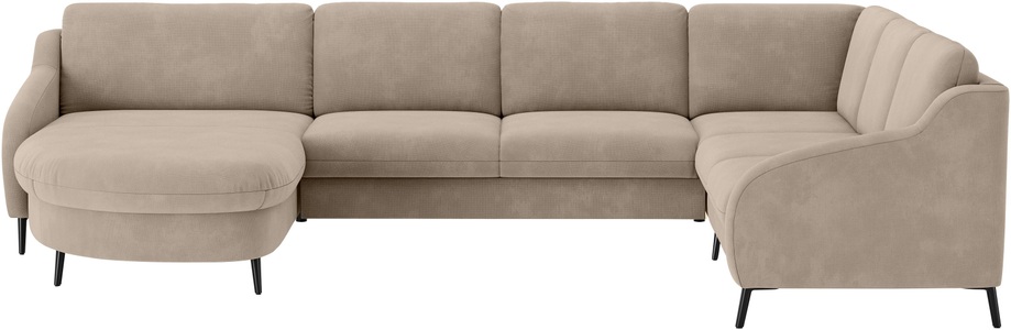 sit&more Wohnlandschaft »Soul U-Form«, wahlweise mit Bett und Bettkasten