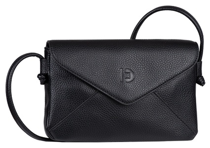 TOM TAILOR DENIM, TOM TAILOR Denim Umhängetasche »VELINA Flap bag S no zip«, mit Schulterriemen, 
