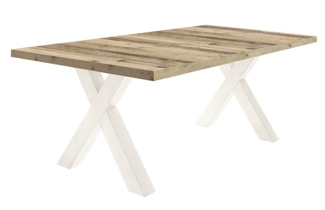 MÄUSBACHER, Mäusbacher Esstisch »Mister«, mit Auszug (160-210 cm), Gestell in X-Form, 