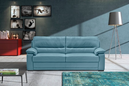 Egoitaliano, Egoitaliano 2,5-Sitzer »Doris«, Egoitaliano 2,5-Sitzer »Doris, modernes Designersofa, Ledersofa mit erstklassiger Sitzqualität«, edle Detailverarbeitung, perfekte Polsterung, aus hochwertigem Leder