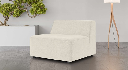 INOSIGN Sessel »Cavan«, Bequemer Sessel ohne Armlehne
