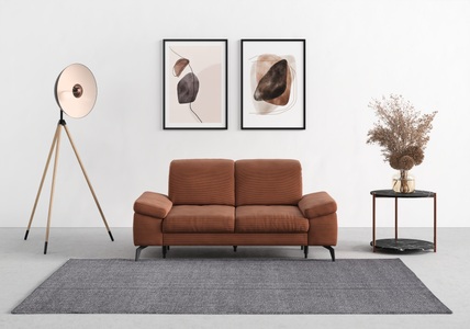 SIT&MORE, sit&more 2-Sitzer »Cabana«, Breite 191 cm, wahlweise mit Sitztiefen- und Kopfteilfunktion, sit&more 2-Sitzer »Cabana«, Breite 191 cm, wahlweise mit Sitztiefen- und Kopfteilfunktion