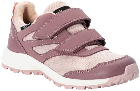 Jack Wolfskin, Jack Wolfskin Wasserdichte Wanderschuhe Kinder Woodland Texapore Low VC Kids 40 ash mauve ash mauve, 