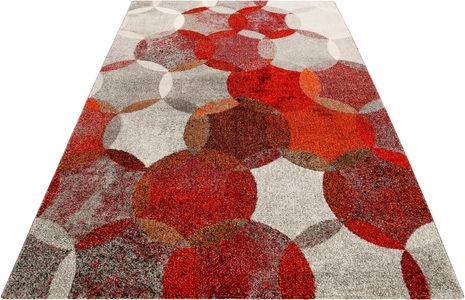 Esprit, Esprit Teppich »Modernina«, rechteckig, 13 mm Höhe, Kurzflor in moderem Design, Wohnzimmer, Esprit Teppich »Modernina«, rechteckig, 13 mm Höhe, weicher Kurzflor in modernem Design, Wohnzimmer, Schlafzimmer, bunt