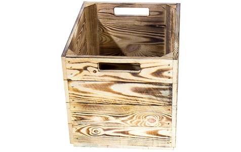 HOLZ ZOLLHAUS, HOLZ ZOLLHAUS Holzkiste Vintage, Holz Zollhaus Aufbewahrungsbox »Holz Zollhaus Aufbewahrungskiste«