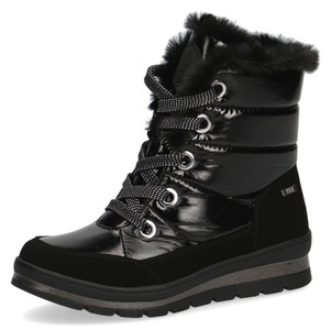 Caprice, Caprice Winterboots, mit wasserabweisender TEX-Membran, Caprice Winterstiefel schwarz
