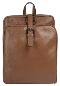 CLUTY, Cluty Cityrucksack, echt Leder, Made in Italy, Cluty Cityrucksack, echt Leder, Made in Italy