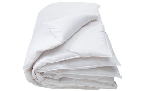 Interio bettwaren, Interio Bettwaren - Duvet Classic Warm 160 x 210 cm, Interio Bettwaren Daunenbettdecke »Interio Bettwaren Classic Warm 160 x 210 cm«, warm, Füllung 90% grossflockige Gänsedaunen, 10% Federchen, Bezug Cambric, 100% Baumwolle, (1 St.)