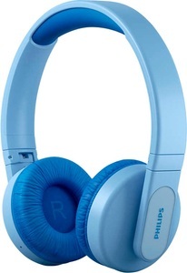 Philips, Philips On-Ear-Kopfhörer »T«, App, Busylight, Lautstärkebegrenzung, Mikrofon, On-Ear-Regler, Philips Wireless On-Ear-Kopfhörer TAK4206BL/00 Blau