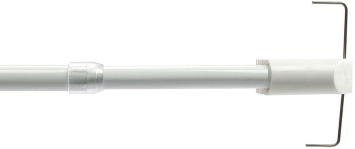 LIEDECO, Scheibenstange, Liedeco, ausziehbar, Liedeco Scheibenstange, 1 läufig-läufig, ausziehbar