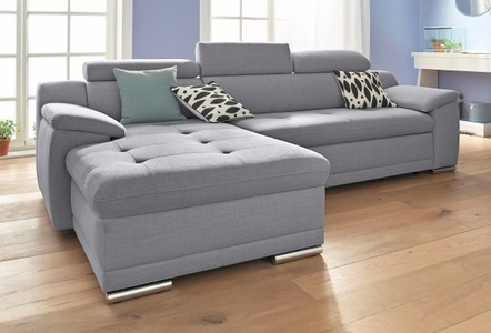 sit&more Ecksofa, wahlweise mit Bettfunktion